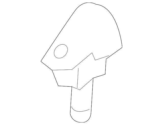 Windshield Washer Nozzle Clip - Mazda (bdts67515)