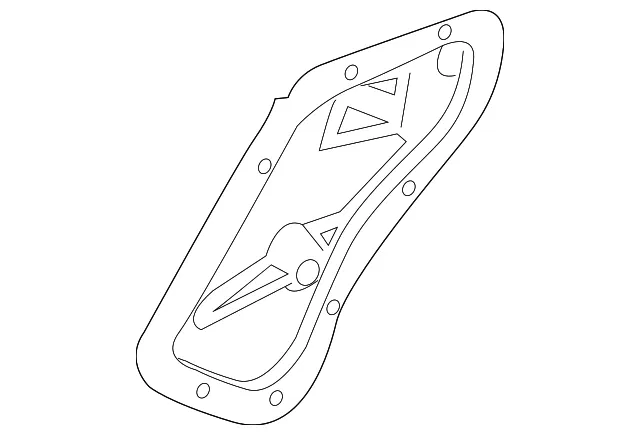 Door Access Cover - Mazda (bdts72973f)