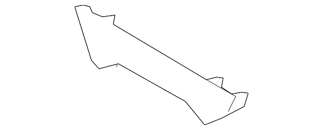 Bumper Cover Spacer Panel Bracket - Mazda (bdtt501c1a)
