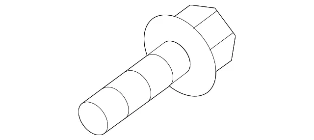 Window Motor Bolt - Mazda (bdtt58597)