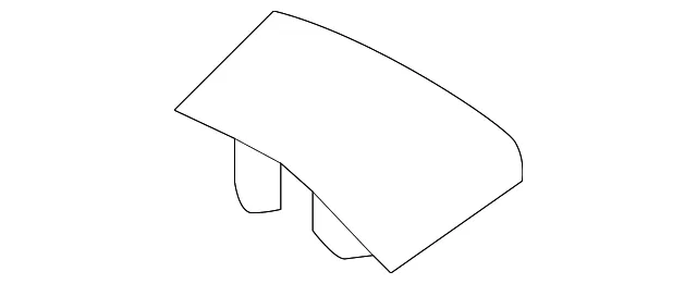 Door Interior Trim Panel Cap - Mazda (bdtt68d62)