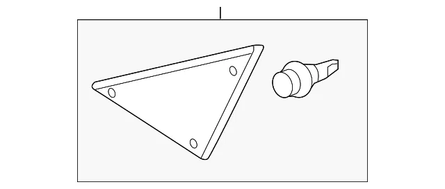 Corner Molding - Mazda (bdtt6915yc)