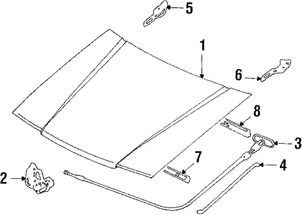 Hinge - Mazda (bf6952420e)