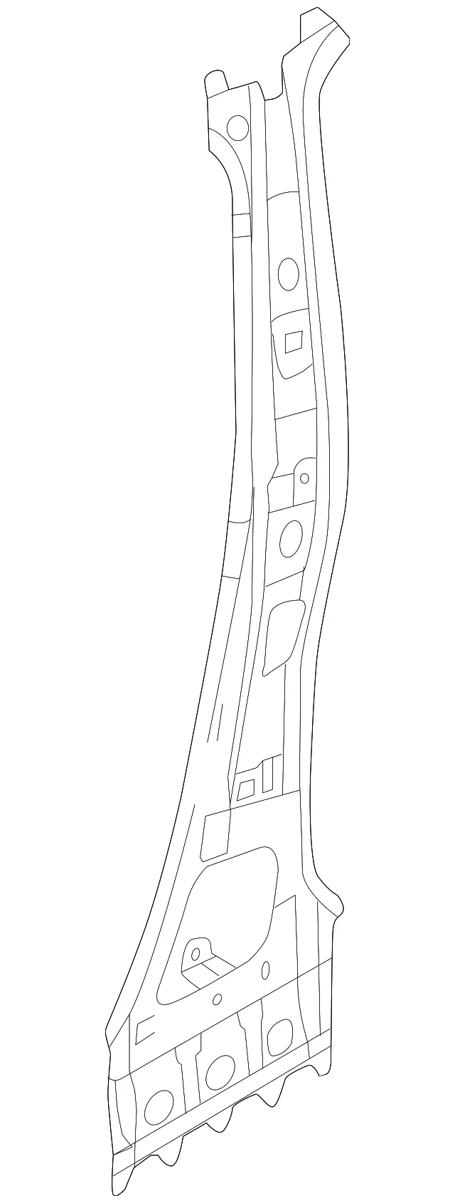Body B-Pillar - Mazda (bhn171080)