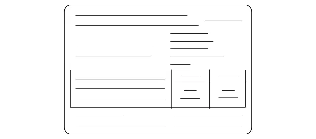 Tire Information Label - Mazda (bhn269014a)