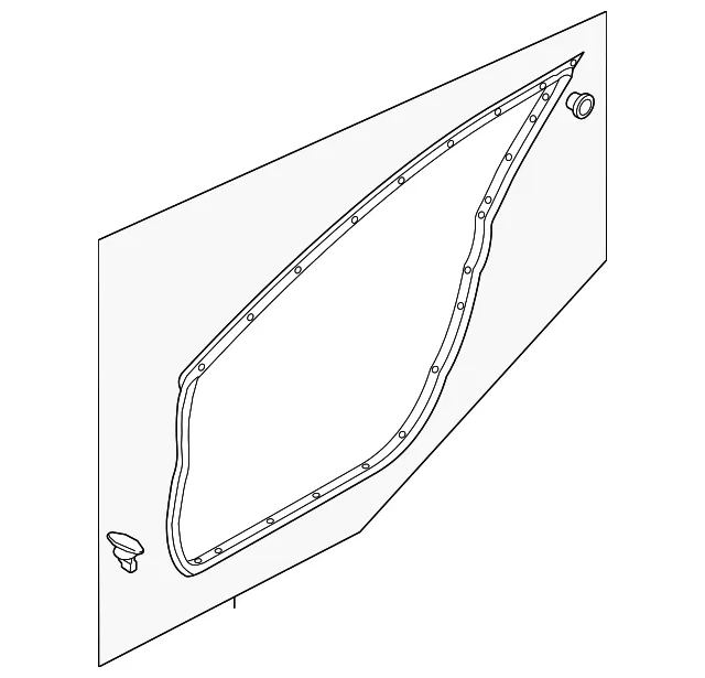 Door Weather-Strip - Mazda (bhn958760c)