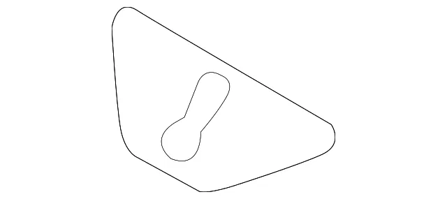 Deck Lid Latch Cover - Mazda (bhn968894)