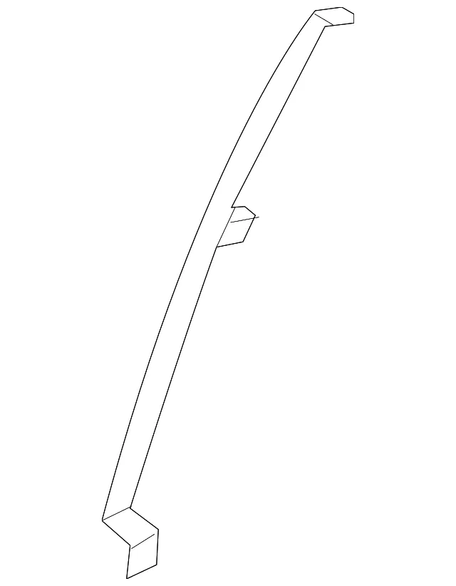 Door Window Division Bar - Mazda (bhn973602a)