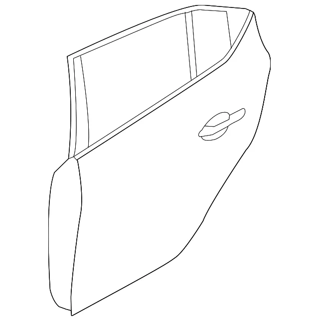 Door Shell - Mazda (bhy07202xf)
