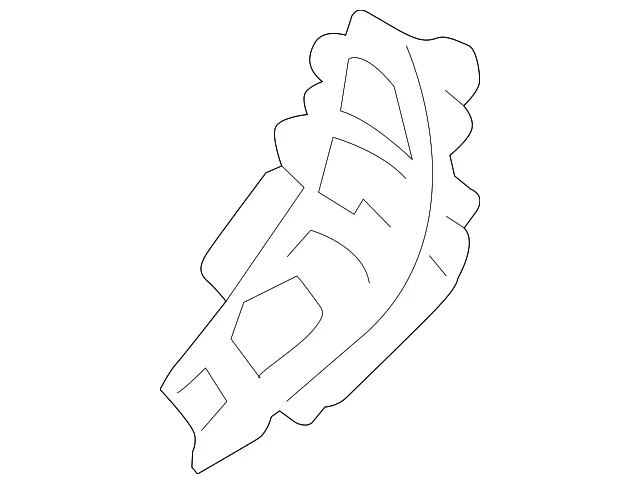 Body C-Pillar Reinforcement - Mazda (bhya711cx)
