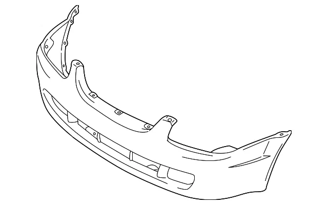 Bumper Cover - Mazda (bj0j50031abb)
