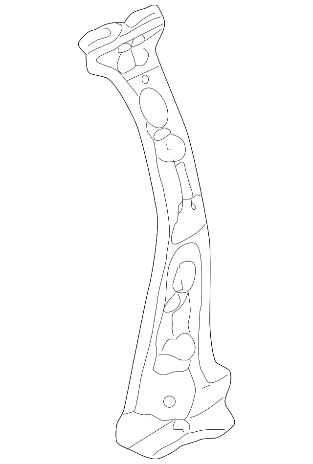 Body B-Pillar - Mazda (bj0j71080)