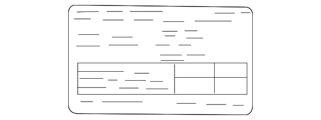 Tire Information Label - Mazda (bj0n69014a)