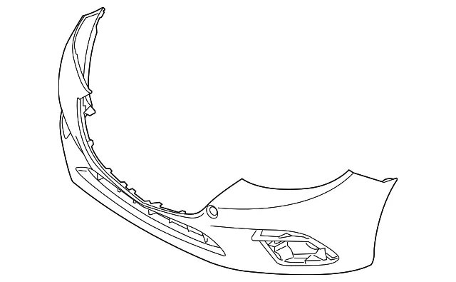 Bumper Cover - Mazda (bjs750031a9u)