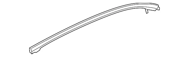 Door Reveal Molding - Mazda (bjs750991b)