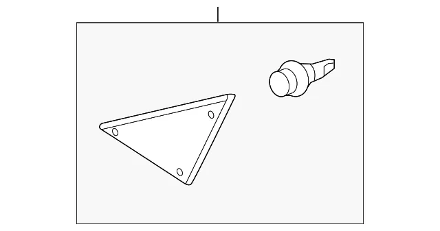 Corner Molding - Mazda (bjs76915ya)