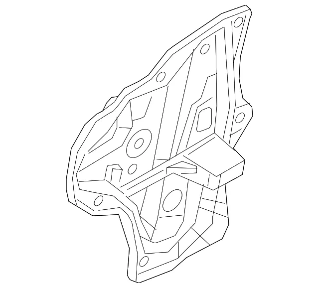 Door Panel Carrier - Mazda (bjs77297xa)