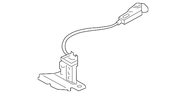 Folding Seat Latch - Mazda (bjs85732xc)