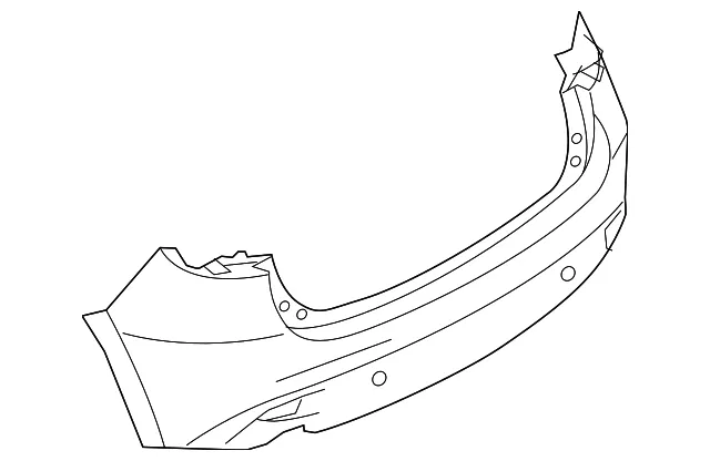Bumper Cover - Mazda (bjt650221a9u)
