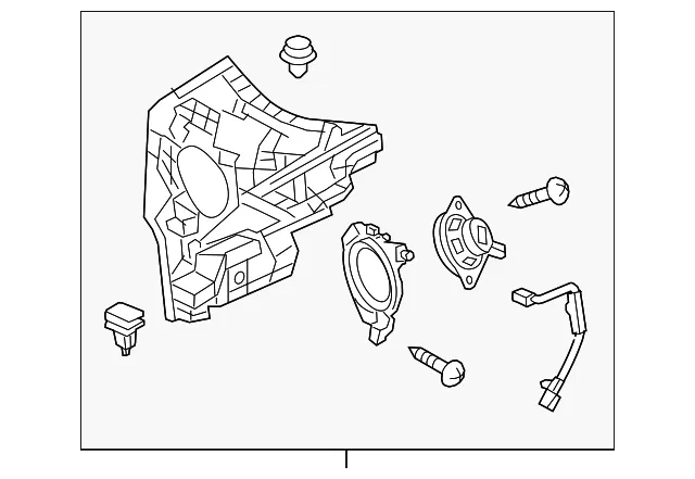 Interior Quarter Panel Trim Panel - Mazda (bjt76825075)