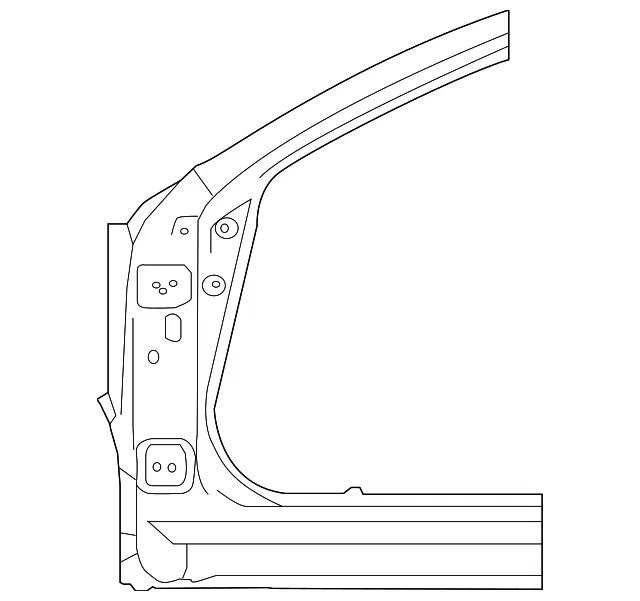 Body A-Pillar - Mazda (bjy771221)