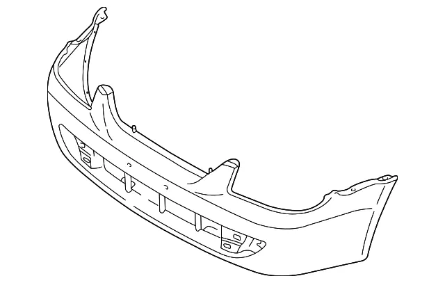 Bumper Cover - Mazda (bl8d50031cbb)