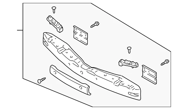Bumper Cover Reinforcement Beam - Mazda (bl8d50070b)