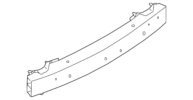 Bumper Cover Reinforcement Beam - Mazda (bl8d5026xa)