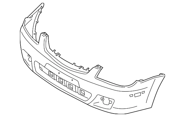 Bumper Cover - Mazda (bn5v50031bbb)