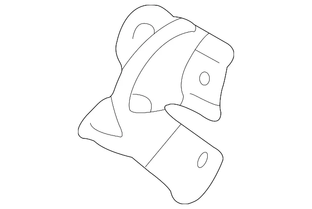 Seat Hinge - Mazda (bn5v57540a)