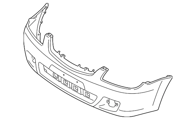 Bumper Cover - Mazda (bn7h50031bb)
