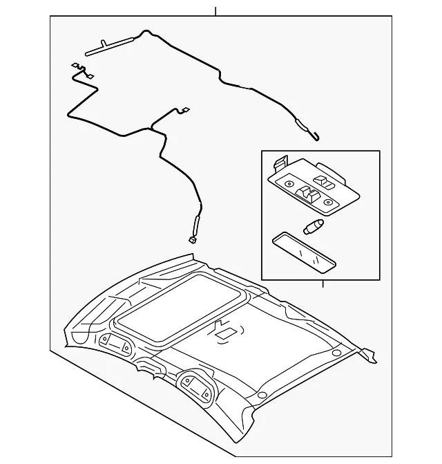 Headliner - Mazda (bn8l68030m30)