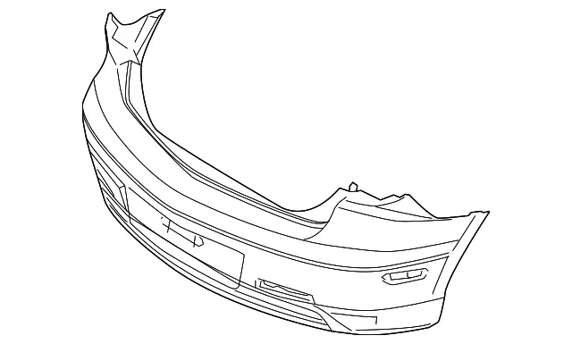 Bumper Cover - Mazda (bn8p50221hbb)