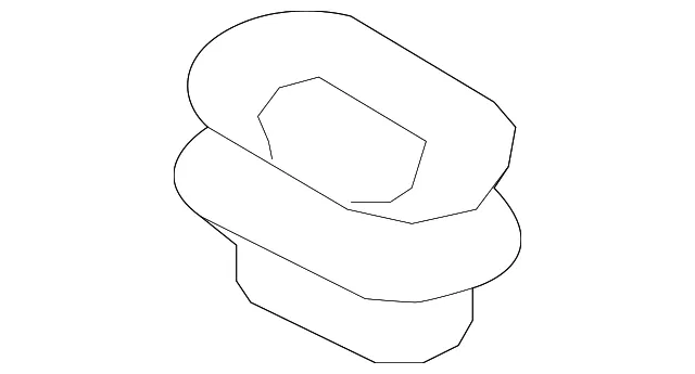 Seat Hinge Clip - Mazda (bp4k57529a)