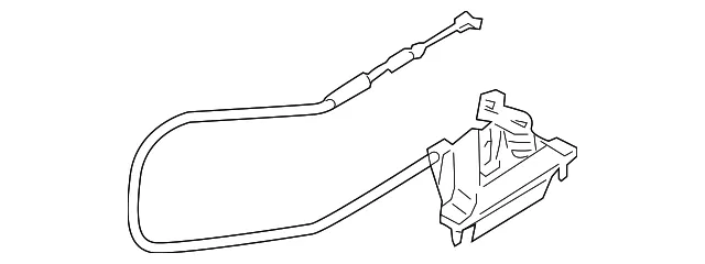 Lift-Gate Latch Handle - Mazda (bp4k62410a)