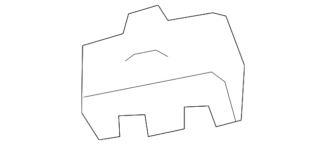 Windshield Washer Hose Clip - Mazda (bp4k67519a)