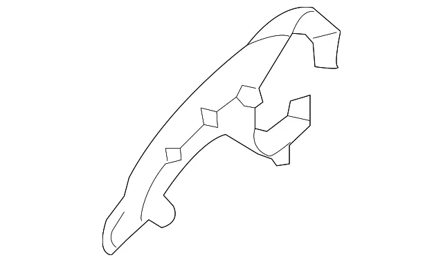 Seat Back Recliner Adjustment Handle - Mazda (bp4k884e502)
