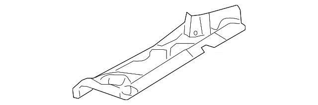 Fender Apron Reinforcement - Mazda (bp4l53220f)