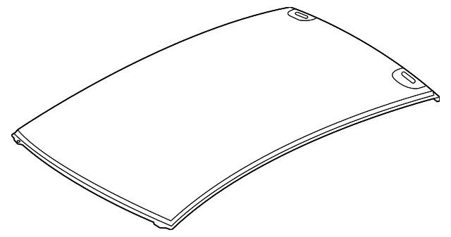 Roof Panel - Mazda (bpyk70600)