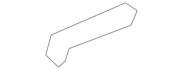 Sunroof Deflector Hinge - Mazda (c00469882)