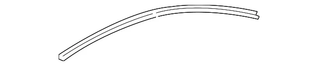 Door Reveal Molding - Mazda (c235508w4a)