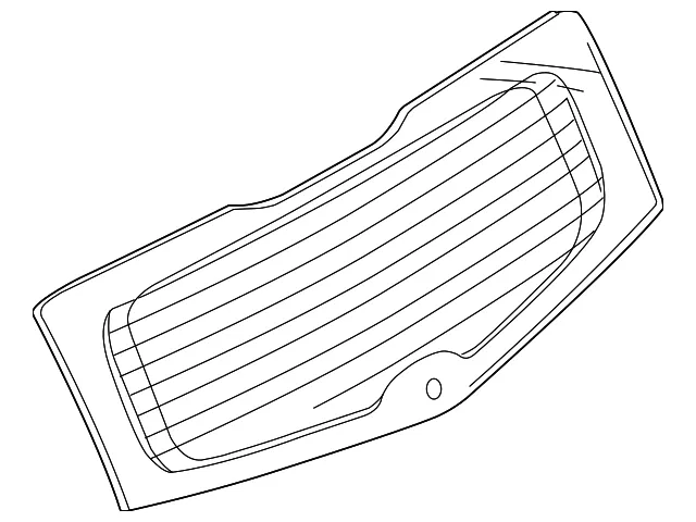Lift Gate Glass - Mazda (c23563930a)