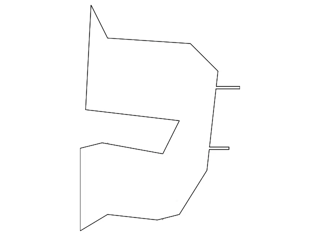 Body D-Pillar Reinforcement - Mazda (c235704h2)