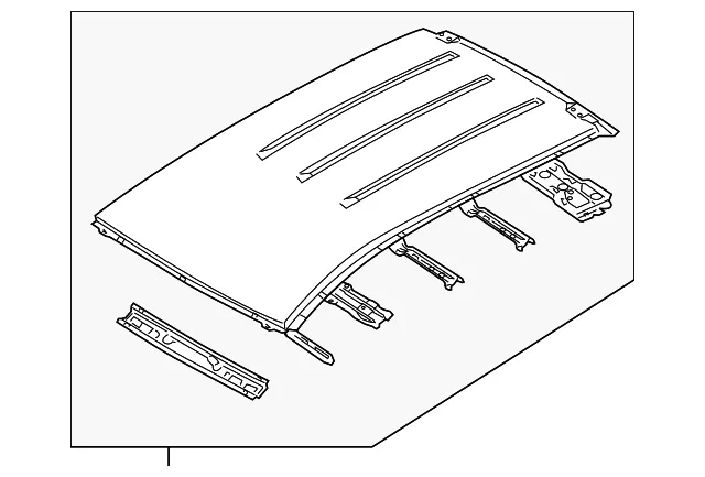 Roof Assembly - Mazda (c23570600)