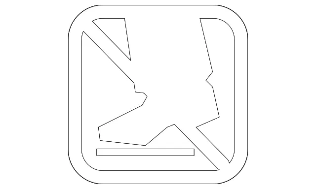 Caution Label - Mazda (c235722c8)