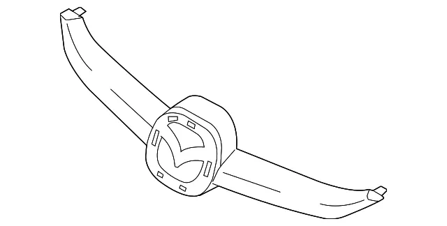 Grille Molding - Mazda (c2915071185)