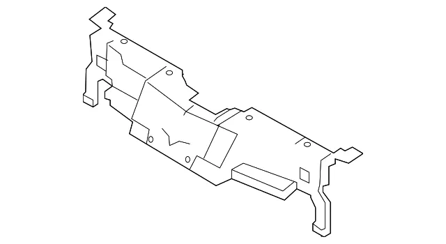 Cowl Grille Panel - Mazda (c513507m1e)