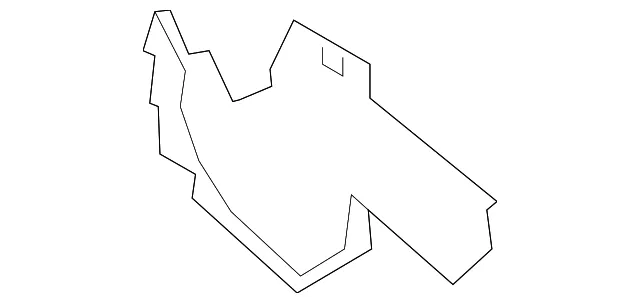 Grille Molding - Mazda (c51350a22a)