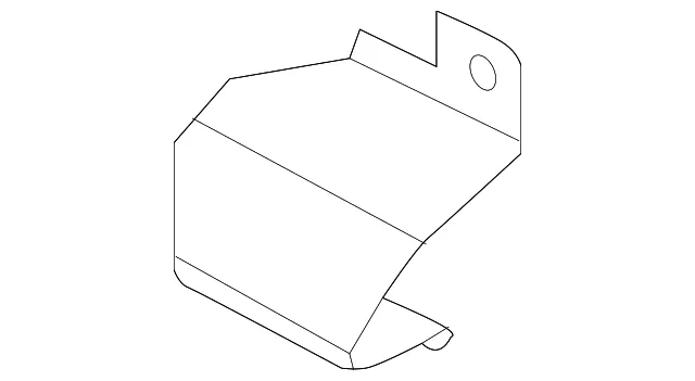 Hood Latch Support Bracket - Mazda (c51356078)