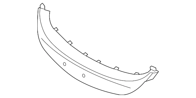Grille Molding - Mazda (c51450b31a)